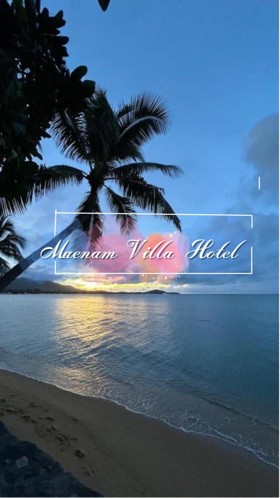 Maenam Villa Hotel Mae Nam Exteriér fotografie